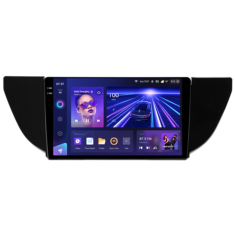 Štátní magnetofon Teyes CC3 4+64 GB Geely GS 2016–2020 Emgrand EC7 1.2 2018–2020 (F1) 9