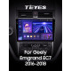 Android head unit Teyes CC3 6+128 Gb Geely Emgrand EC7 1 2016-2018 9" 2k