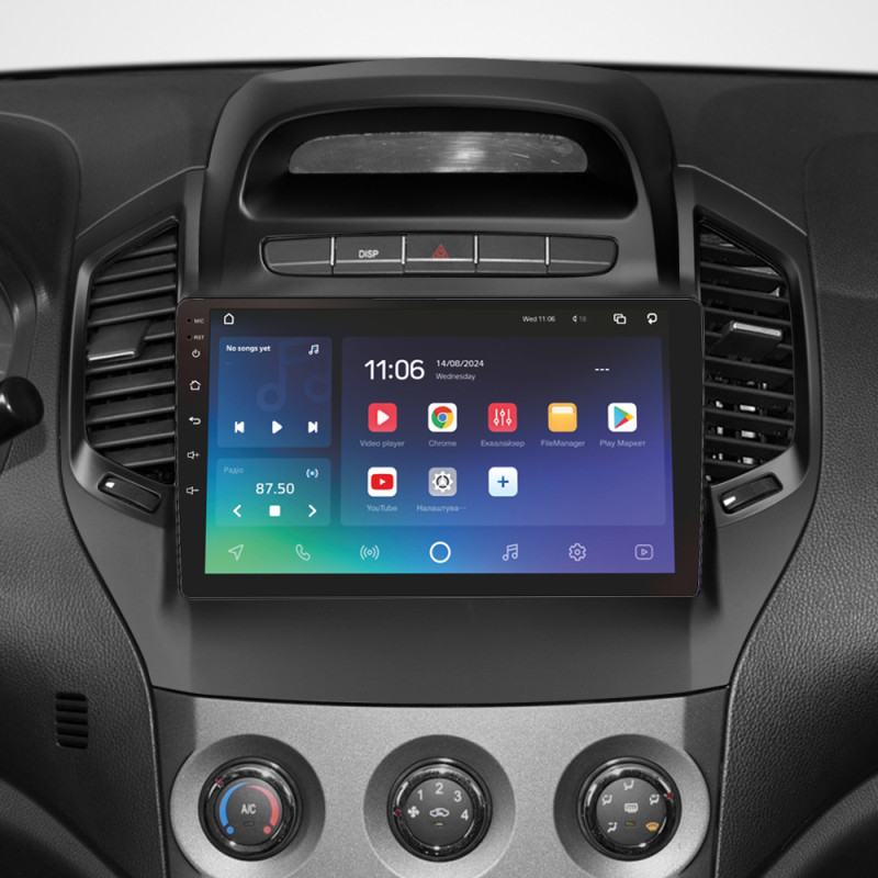 Android head unit SIGMA X9432 ANDROID 10 4+32 Gb 4G DSP Geely GC6 1 2014-2016 9"