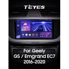 Android head unit Teyes CC3 4+32 Gb Geely GS 2016-2020 Emgrand EC7 1 2018-2020 (F1) 9" 2k