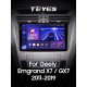 Android head unit Teyes CC3 4+64 Gb Geely Emgrand X7 1 GX7 EX7 2011-2019 9" 2k