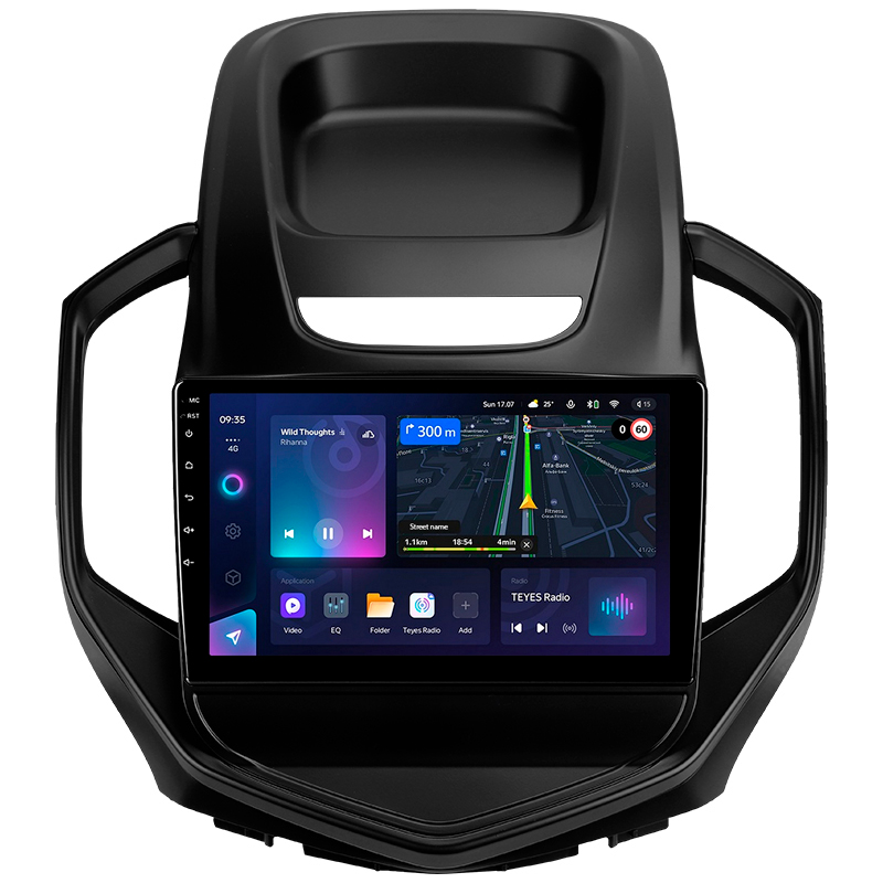 Android head unit Teyes CC3L 4+32 Gb Geely GC6 2016-2019 9"