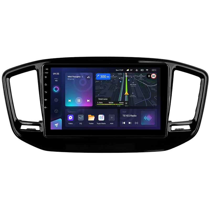 Android head unit Teyes CC3L 4+32 Gb Geely Emgrand X7 Vision X6 Haoqing SUV 2014-2020 9" (L1)