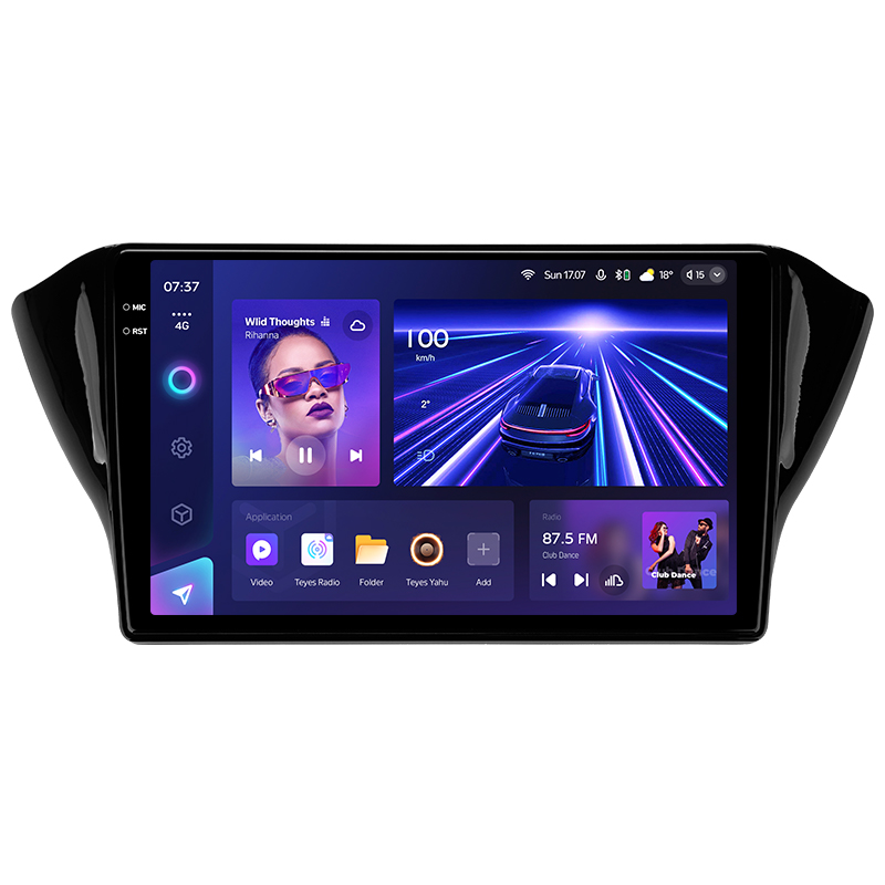 Android head unit Teyes CC3 4+64 Gb Geely GS 2016-2020 Emgrand EC7 1 2018-2020 (F2) 10" 2k