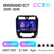 Android head unit Teyes CC3 6+128 Gb with 360° surround view° Geely Emgrand EC7 1 2009-2016 10" 2k
