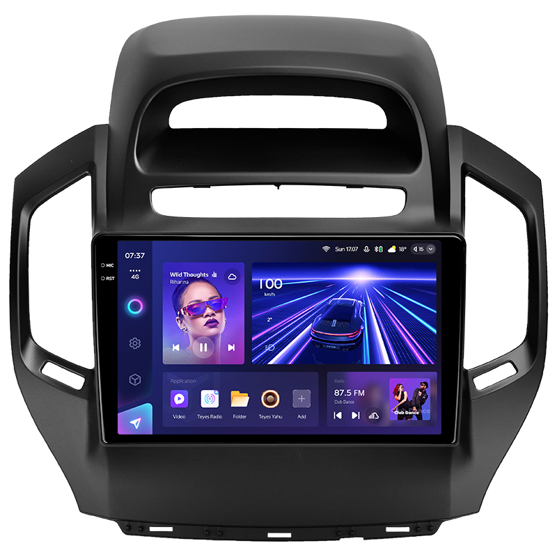 Android head unit Teyes CC3 6+128 Gb with 360° surround view° Geely GC6 1 2014-2016 9" 2k
