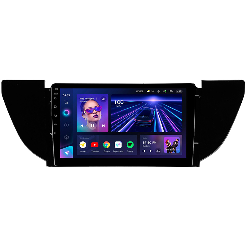Android head unit Teyes CC3 4+32 Gb Geely GS 2016-2020 Emgrand EC7 1 2018-2020 (F1) 9"