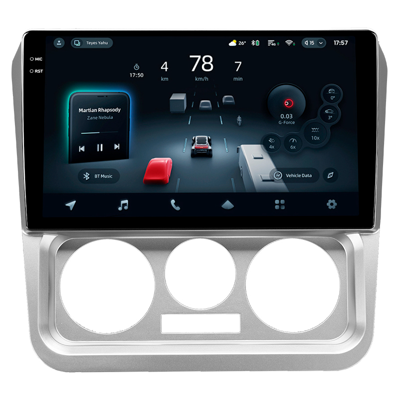 Android head unit Teyes CC4 Pro 12+256 Gb Geely CK 2008-2016 9" 2k