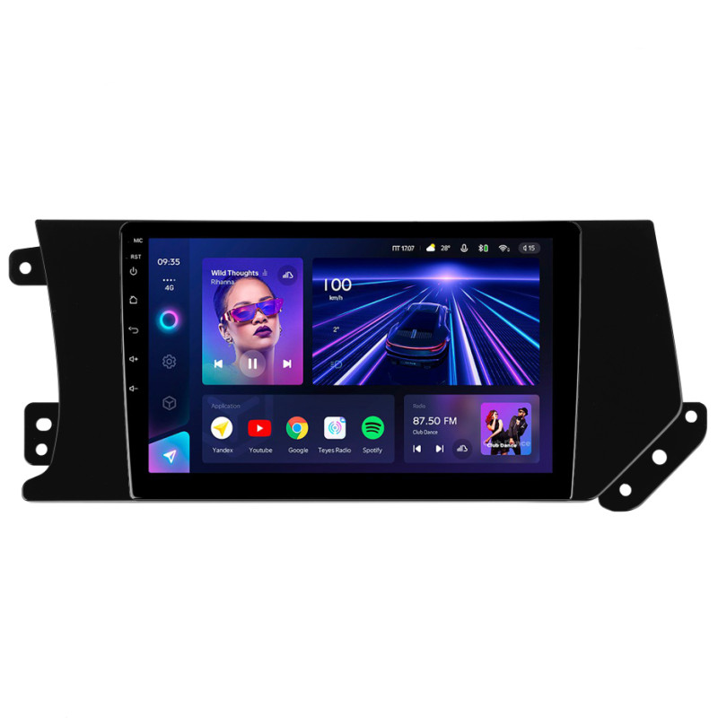 Android head unit Teyes CC3 4+32 Gb GREAT WALL Hover Haval F7 F7X 2019-2020 9"