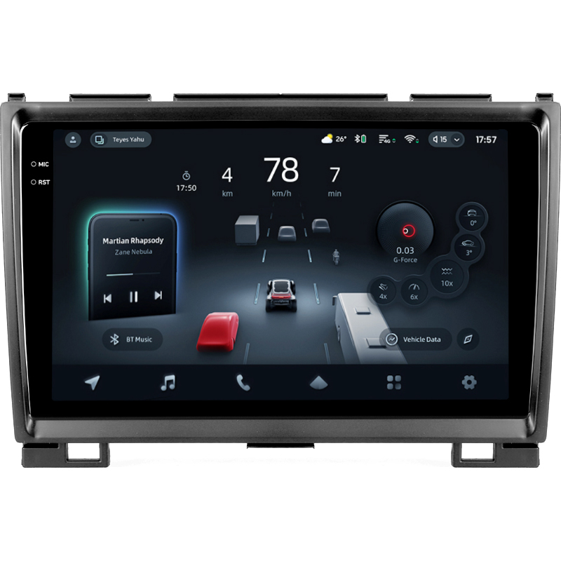 Android head unit Teyes CC4 Pro 8+128 Gb GREAT WALL Haval H3 H5 2011-2016 9" 2k