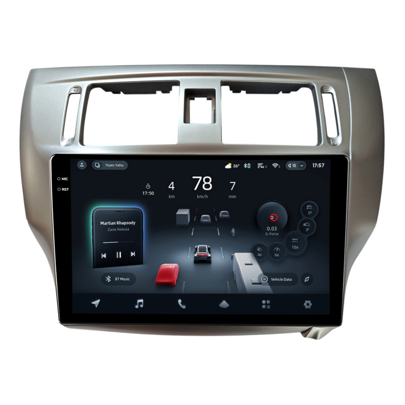 Android head unit Teyes CC4 Pro 8+128 Gb Great Wall VOLEEX C30 2013-2014 LHD 9" 2k