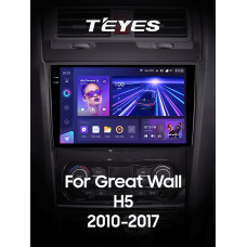 Android head unit Teyes CC3 6+128 Gb Great Wall Hover Haval H5 1 2010-2017 9" 2k