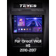 Android head unit Teyes CC3 6+128 Gb Great Wall Hover Haval H5 1 2010-2017 9" 2k