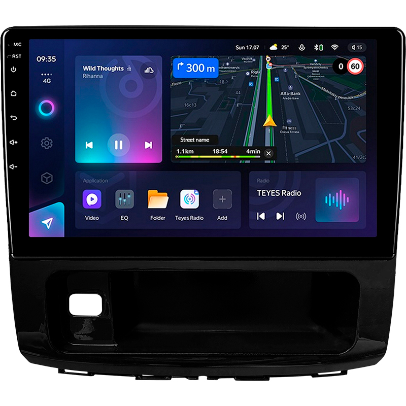 Android head unit Teyes CC3L 4+32 Gb GREAT WALL Haval H9 2014-2020 (B) 10"
