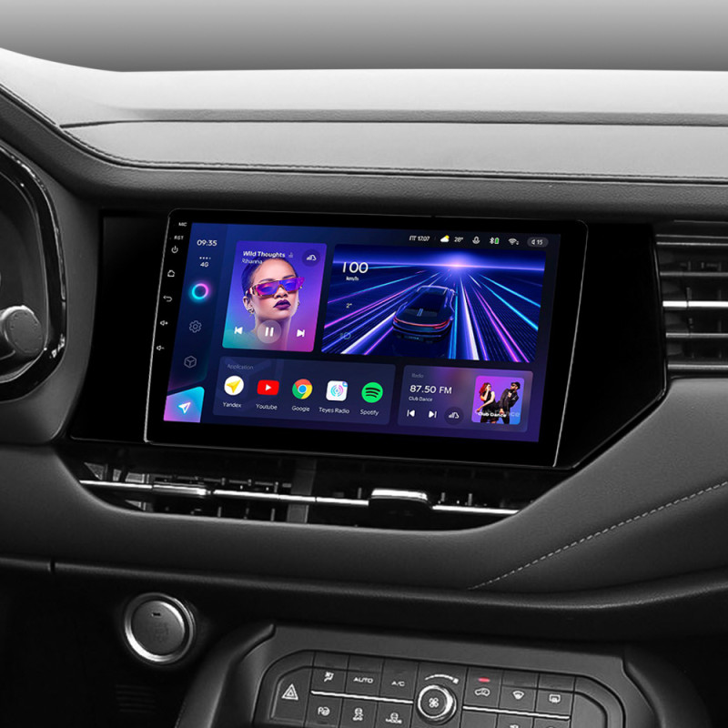 Android head unit Teyes CC3 4+32 Gb GREAT WALL Hover Haval F7 F7X 2019-2020 9"