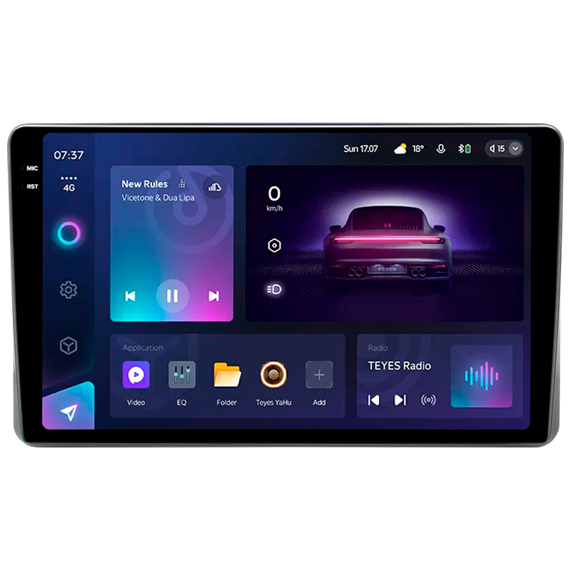 Android head unit Teyes CC3 4+32 Gb Great Wall Hover M2 Coolbear 2009-2014 For Scion xB 2003-2007 9" 2k