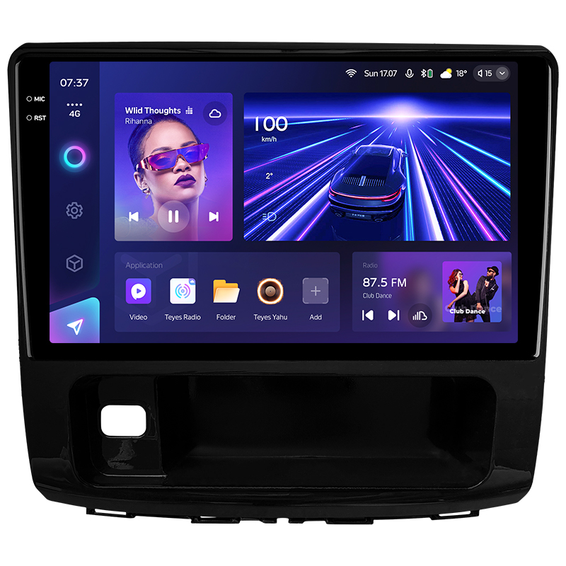 Android head unit Teyes CC3 4+32 Gb GREAT WALL Haval H9 2014-2020 (B) 10" 2k