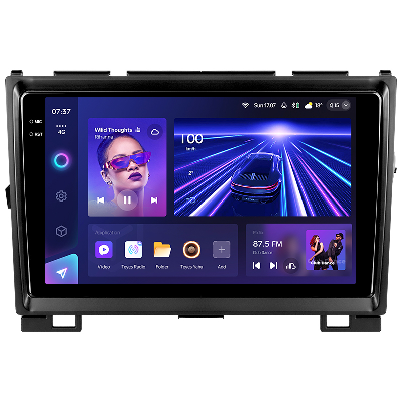 Android head unit Teyes CC3 6+128 Gb with 360° surround view° GREAT WALL Haval H3 H5 2011-2016 9" 2k