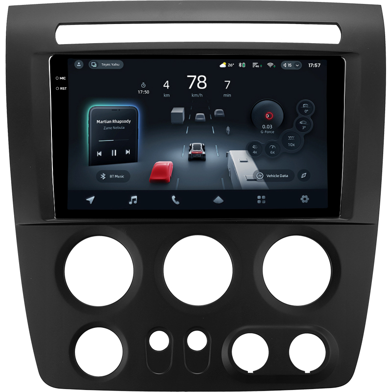 Android head unit Teyes CC4 Pro 8+128 Gb Hummer H3 1 2005-2010 9" 2k (L1)