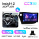 Android head unit Teyes CC3 6+128 Gb Honda Insight 2 LHD 2009-2014 9" 2k