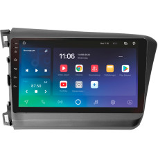 Android head unit SIGMA X9432 ANDROID 10 4+32 Gb 4G DSP Honda Civic 9 FB FK FD 2011-2015 9"