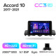 Android head unit Teyes CC3 4+32 Gb Honda Accord 10 CV X 2017 - 2021 (A) 9" 2k