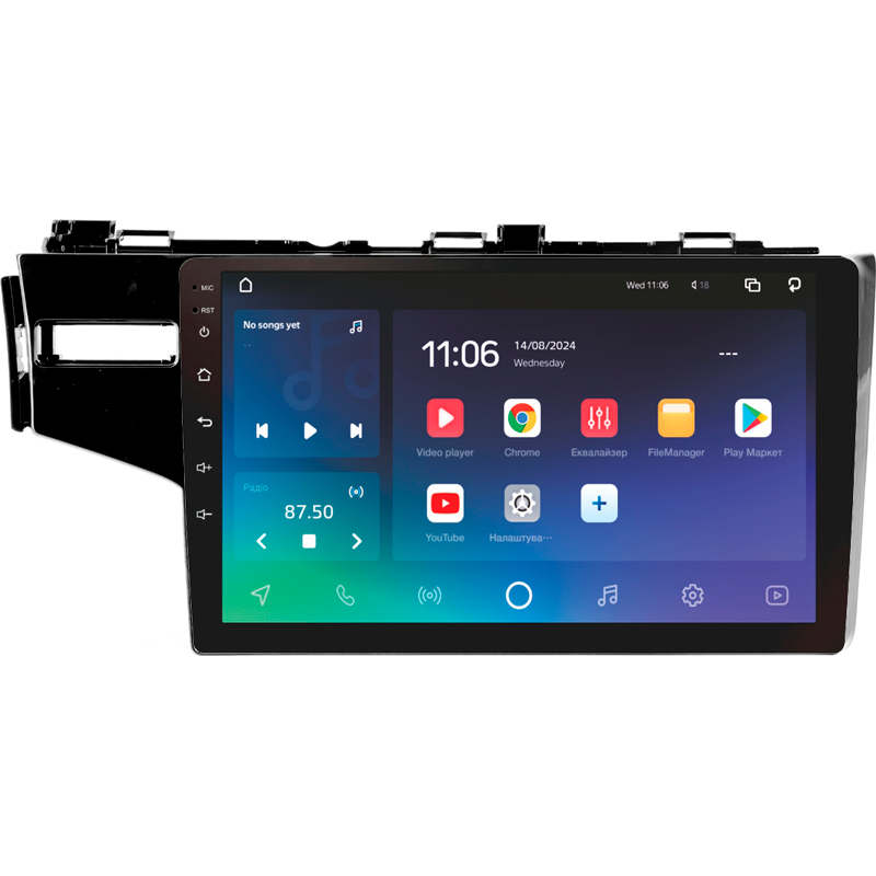 Android head unit SIGMA X10432 ANDROID 10 4+32 Gb 4G DSP Honda Jazz 3 Fit 3 GP GK 2013 - 2020 (B) 10"