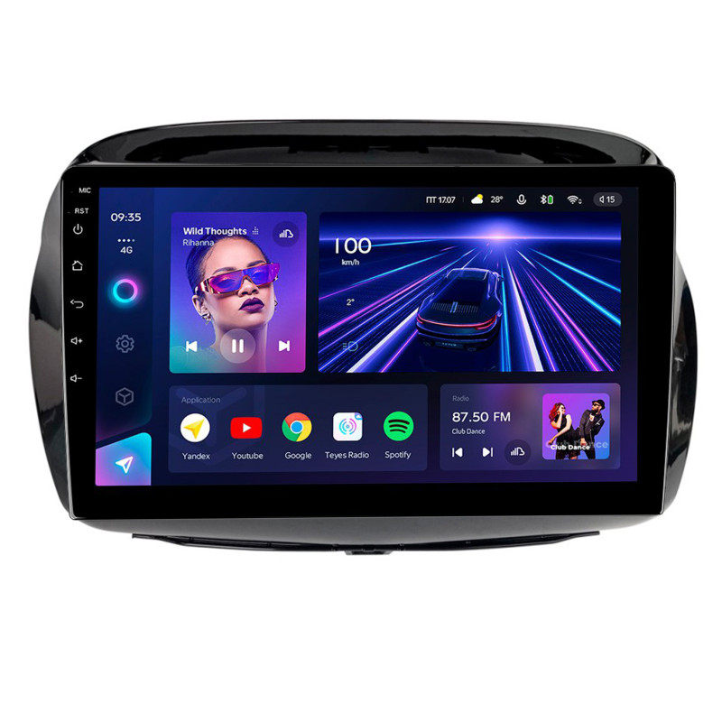 Android head unit Teyes CC3 4+32 Gb Honda Edix FRV 2004-2009 10"