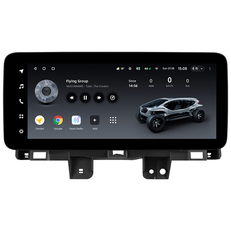Android head unit Teyes LUX ONE 6+128 Gb with 360° surround view° Honda CR-V CRV 4 RM RE 2011-2018 (A) 12.3"