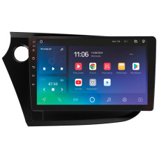 Android head unit SIGMA X9432 ANDROID 10 4+32 Gb 4G DSP Honda Insight 2 LHD 2009-2014 9"