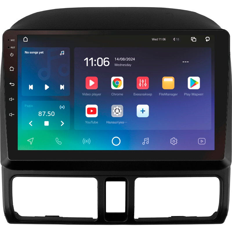 Android head unit SIGMA X9432 ANDROID 10 4+32 Gb 4G DSP Honda CR-V 2 CRV 2001-2006 9"