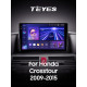 Android head unit Teyes CC3 4+64 Gb Honda Crosstour 1 TF (1 Din) 2009-2015 10" 1din 2k