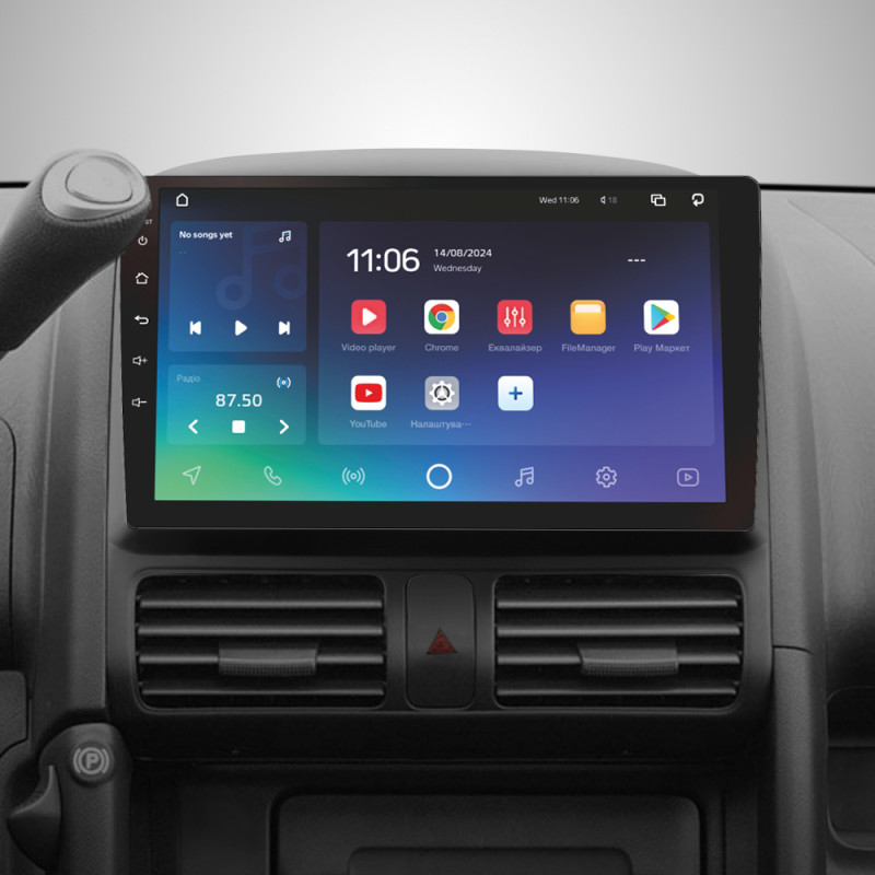 Android head unit SIGMA X9432 ANDROID 10 4+32 Gb 4G DSP Honda CR-V 2 CRV 2001-2006 9"
