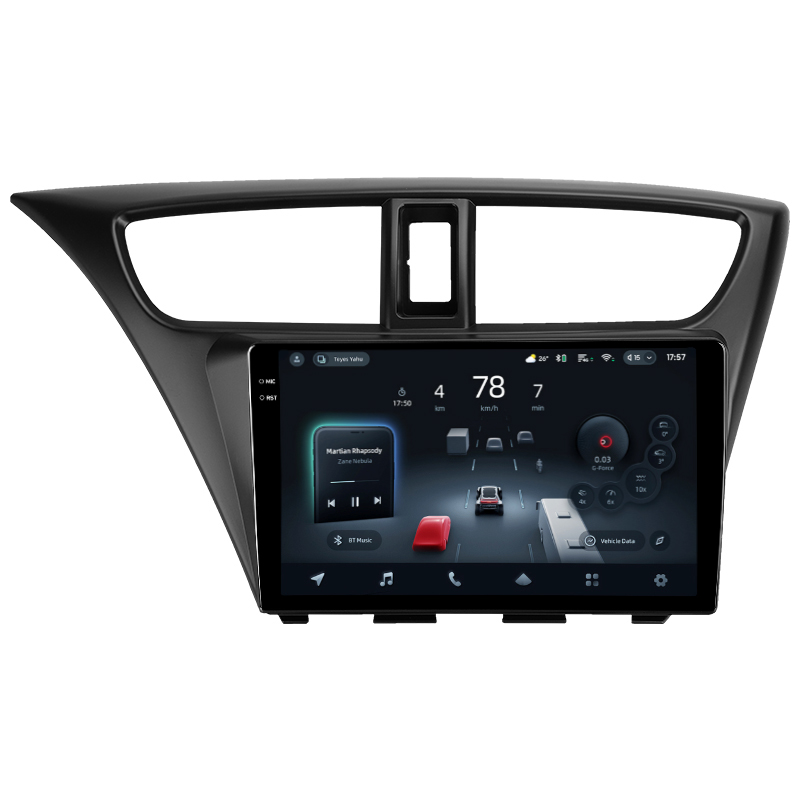 Android head unit Teyes CC4 Pro 12+256 Gb Honda Civic 9 FK FB 2012-2017 9" 2k