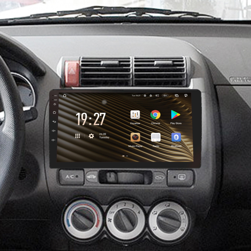 Android head unit SIGMA S9432 ANDROID 10 4+32 Gb 4G DSP Honda Jazz 1 GD Fit 1 2001 - 2009 9"