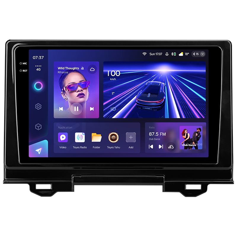 Android head unit Teyes CC3 4+64 Gb Honda HR-V RV RZ 2021 9" 2k