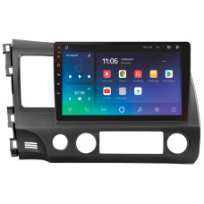 Android head unit SIGMA X10464 ANDROID 10 4+64 Gb 4G DSP Honda Civic 8 FK FN FD 2005-2012 10"