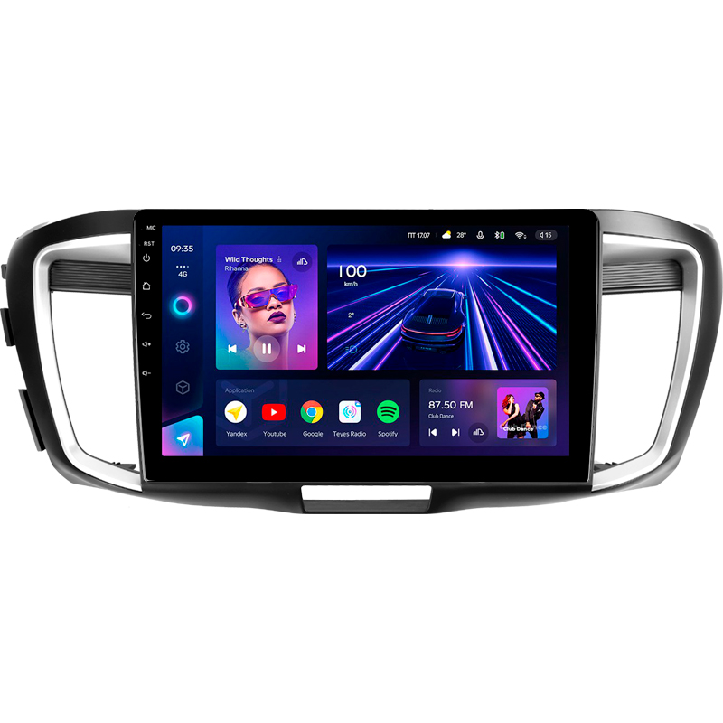 Android head unit Teyes CC3 4+32 Gb Honda Accord 9 CR 2012-2018 10" (L1)