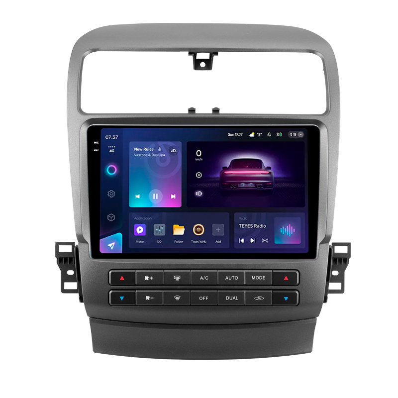 Android head unit Teyes CC3 4+64 Gb Honda inspire 4 2003-2007 For Acura TSX 2003-2008 9" 2k (L3)