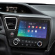 Android head unit SIGMA X9432 ANDROID 10 4+32 Gb 4G DSP Honda Civic 9 Middle East 2013-2016 9" (L1)