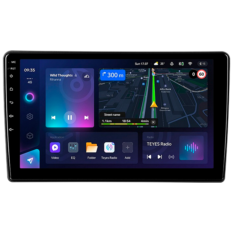 Android head unit Teyes CC3L 4+32 Gb Honda Element YH 2002-2011 9"