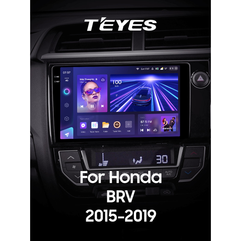 Android head unit Teyes CC3 4+32 Gb Honda BRV 2015-2019 9" 2k (L1)