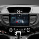 Android head unit Teyes CC4 Pro 8+128 Gb Honda CR-V CRV 4 RM RE (9 inch) 2011-2018 (B) 9" 2k