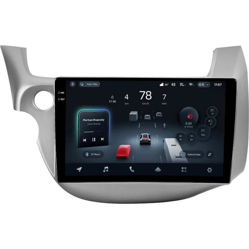 Android head unit Teyes CC4 Pro 8+128 Gb Honda Jazz 2 GG Fit 2 GE 2007 - 2014 10" 2k