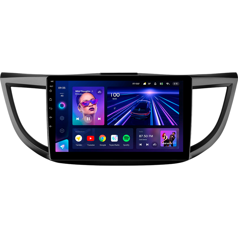 Android head unit Teyes CC3 4+32 Gb Honda CR-V CR-V 4 RM RE 2011-2018 (C) 10"