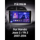 Android head unit Teyes CC3 4+64 Gb Honda Jazz 2 GG Fit 2 GE 2007 - 2014 10" 2k