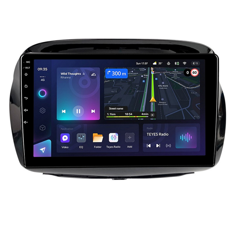 Android head unit Teyes CC3L 4+64 Gb Honda Edix FRV 2004-2009 10"