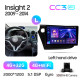 Android head unit Teyes CC3 4+32 Gb Honda Insight 2 LHD 2009-2014 9" 2k