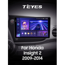 Android head unit Teyes CC3 6+128 Gb Honda Insight 2 LHD 2009-2014 9" 2k