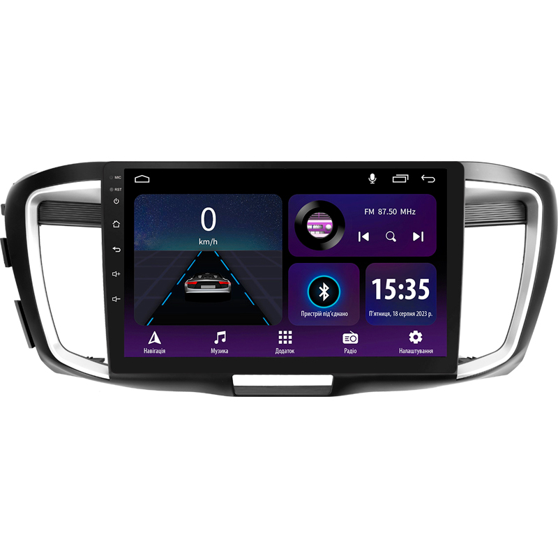 Android head unit SIGMA E10232 ANDROID 10 2+32 Gb Honda Accord 9 CR 2012-2018 10" (L1)